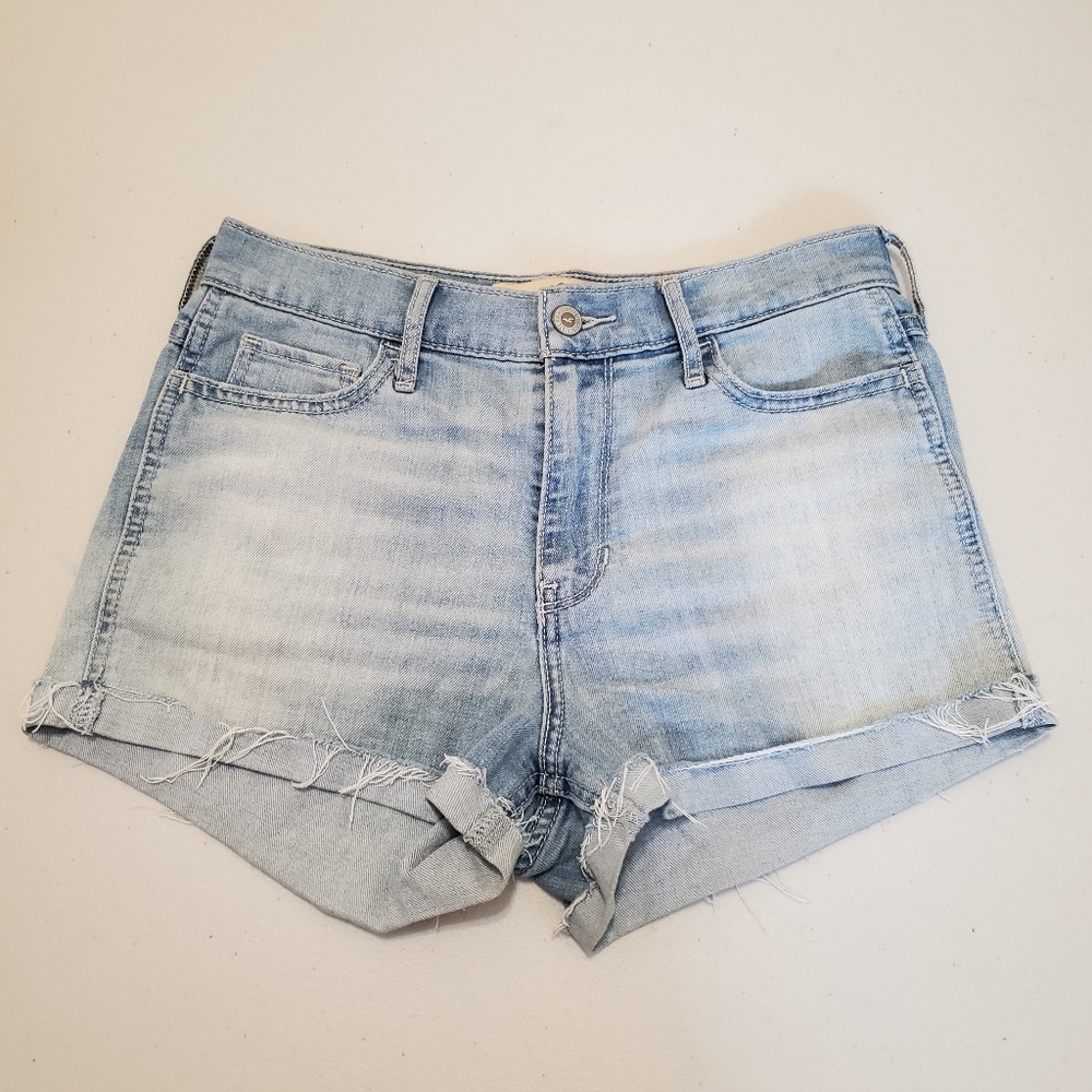 Hollister High Rise Denim Shorts